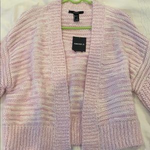 FOREVER 21 Pink Cardigan (S)